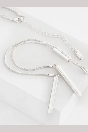 Next Lange Y-ketting met staafhangertjeEén