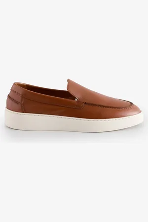 JONES BOOTMAKER Blue Quade Smart Leather Slip-On Shoesuk11eu45
