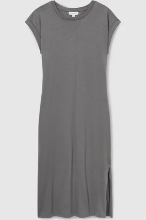 Reiss Cleo Cotton-Jersey Cap-Sleeve Dress11
