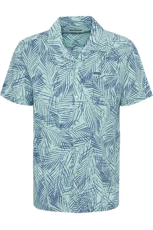 Barbour 100% katoenen Falmouth bedrukt Simmer fit overhemdLarge