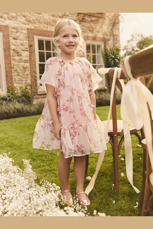 Next 3D Floral Organza Party Dress (3-16yrs)146152cm