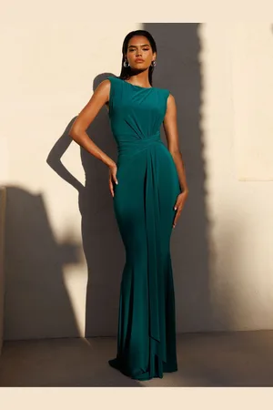 Club L Kadie mouwloze geplooide maxi-jurk met drapering44