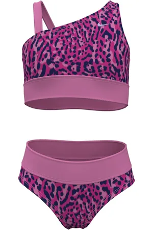 Nike Bikiniset met asymmetrische top en dierenprint13