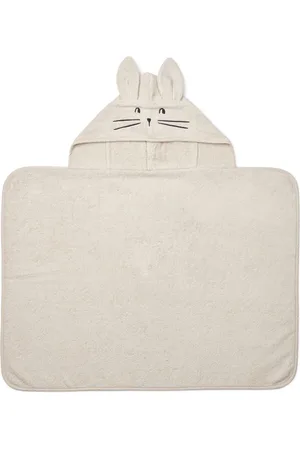 Liewood Baby 100% Organic Cotton Vilas Bear Hooded Bath TowelONE