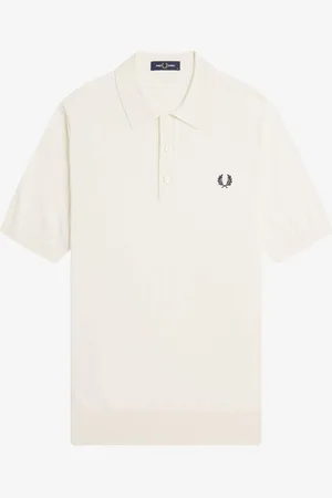 Fred Perry Cotton Knitted Polo Shirtsmall
