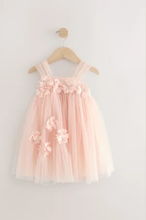 Next Sleeveless Mesh Party Dress (3mths-7yrs)110116cm
