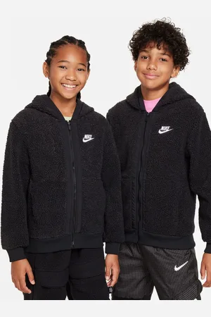 Nike Club Fleece winterjas met rits en stijlvolle borg hoodie8