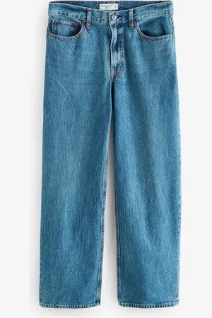 Abercrombie & Fitch Blue High Rise Loose Jeans27W x 31L (UK 27 R)