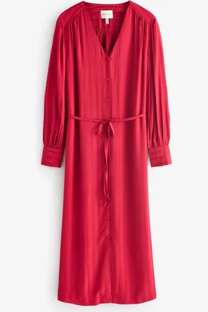 GANT Relaxed Satin Stripe Shirt Dress36