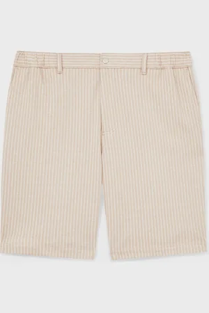 Reiss Pin Jersey Pinstripe Shorts28r