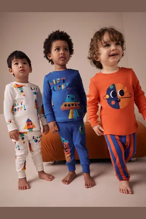 Next Snuggle Fit 100% Cotton Pyjamas 3 Pack (9mths-8yrs)2
