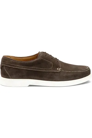 Loake Sardinia Anthracite Suede Lace-Up Shoesuk8eu42
