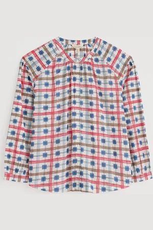 Seasalt Cornwall Multi Weaving Sea 100% Organic Cotton Shirt40