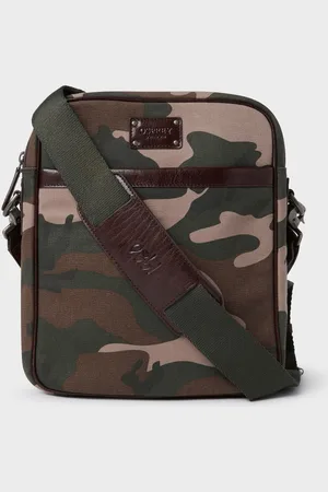 Osprey Green The Maverick Small Canvas and Leather Messenger BagEén
