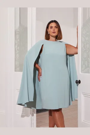 Live Unlimited London Curve Cape Dress48