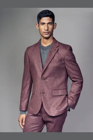 Next Slim Fit Wool Donegal Suit Jacket50 Short (UK 40 S)