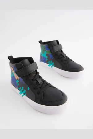 Next Minecraft hoge sneakers met elastische vetersEU 35.5 (UK 3)