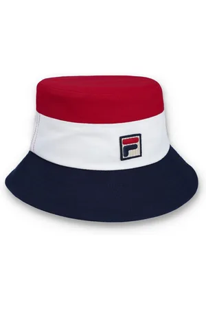 Fila Marco Tri Colour Bucket 100% Cotton Hat With Heritage Logoeen maat