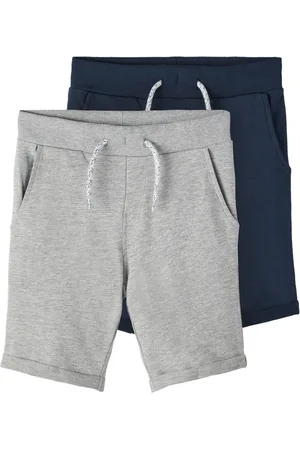 NAME IT 2 Pack Cotton Jogger Shorts140146cm