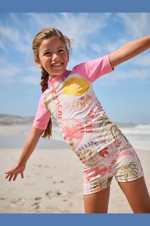 Next Zonbeschermende set van surfshirt en shorts (3