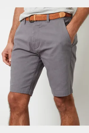 Threadbare Katoenen chinoshorts met stretch en geweven riem32