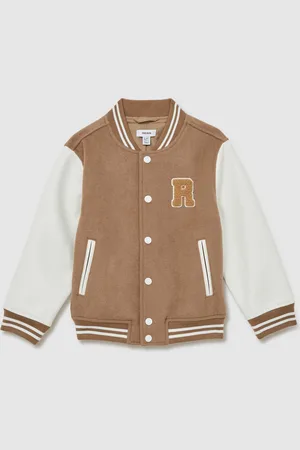 Reiss Jasper Wool-Blend Contrast Varsity Jacket3