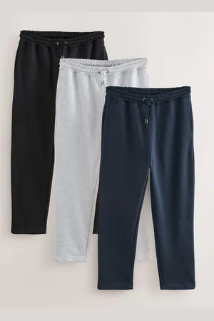 Next Straight Leg Jersey Joggers 3 PackXS Reg