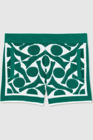 Reiss Vounder Abstract-Pattern Towelling Shorts110116cm