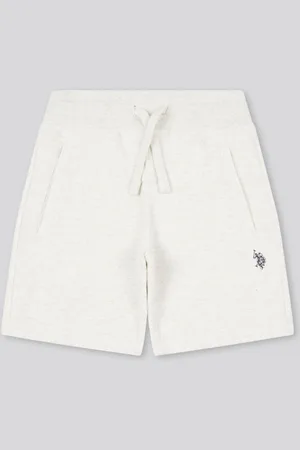 U.S. Polo Assn. U. S. Polo Assn. Sweatshort voor jongens met Double Horsemen logo en visgraatmotief15