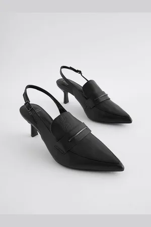 Next Forever Comfort Point Toe Heeled LoafersEU 40 (UK 6.5)