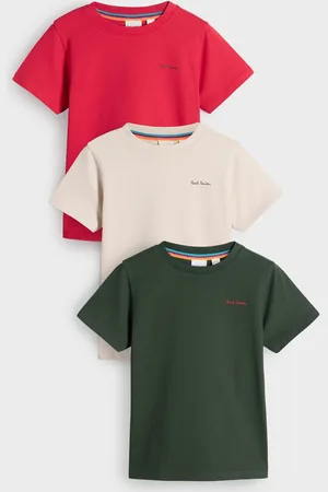Paul Smith Boys Signature T-Shirts 3 Pack98104cm