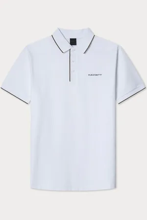 Hackett London Mens Blue Polo Shirtxxxlarge