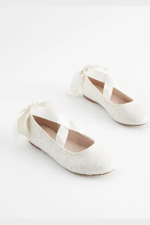 Next Gestrikte ballerina-gelegenheidsschoenenEU 34.5 (UK 2)
