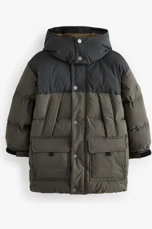 Next Premium gewatteerde pufferjas met capuchon (3