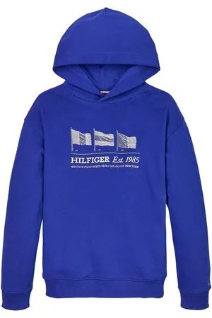 Tommy Hilfiger Archive Fit Flag 100% Cotton Hoodie6 Jaar (116cm)