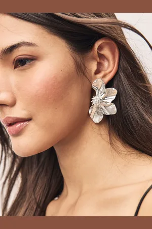 Next Flower Statement Stud Earringseen