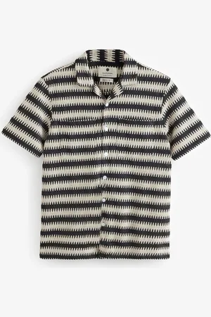 Anerkjendt Akkurt Structured Stripe Shirtxlarge