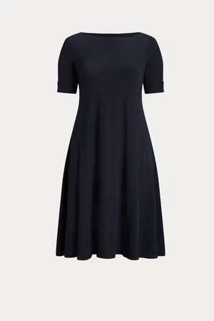 Ralph Lauren Munzie Stretch Jersey Midi Dress3XL
