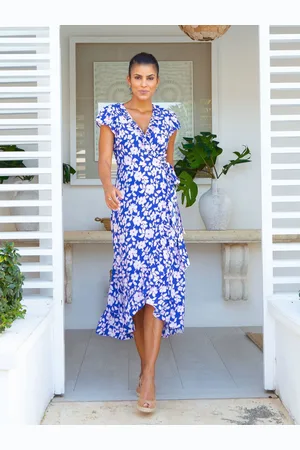 ASPIGA Demi EcoVero Wrap Dressxsmall