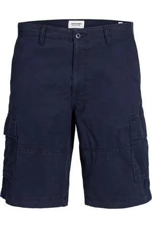 JACK & JONES Relaxed Fit 100% Cotton Cargo ShortsLarge