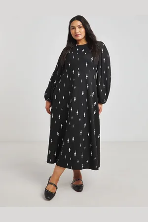 Simply Be Superzachte midi-jurk50
