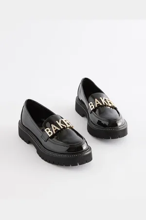 Ted Baker Girls Patent Chunky Black LoafersEU 29 (UK 11)
