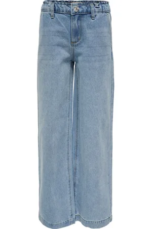 ONLY Blue Commet Wide Leg Elasticated Waist Jeans11 Jaar (146cm)