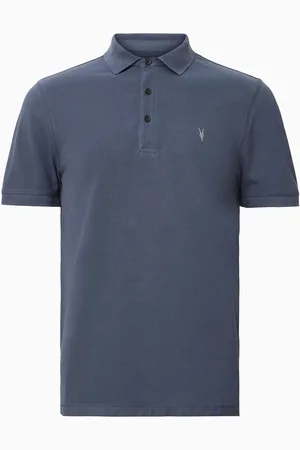 AllSaints AllSaints Reform Short Sleeve 100% Organic Cotton Polo ShirtLarge