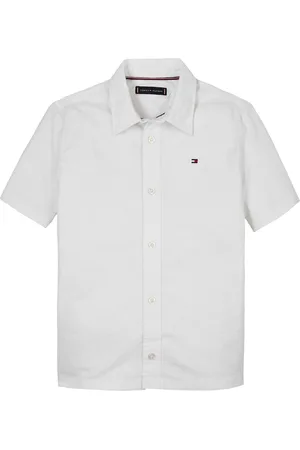 Tommy Hilfiger Stretch Oxford Short Sleeve Shirt122128cm