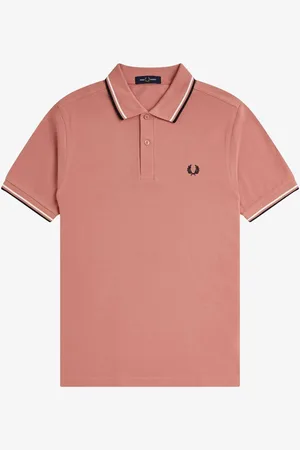 Fred Perry Polo met tweekleurig gestreept randjeX-large