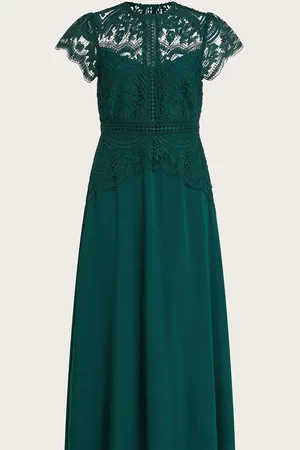 Monsoon Monica midi-jurk van kant40