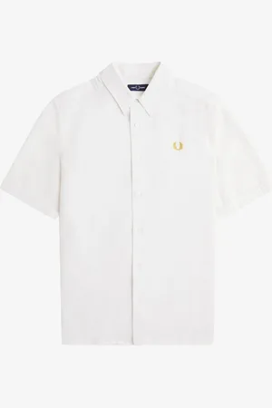 Fred Perry Textured Seersucker Shirt2X-Large