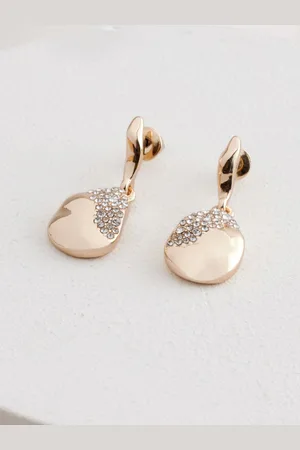 Next Molten Drop Stud Earrings Made With Recycled MetalsEén