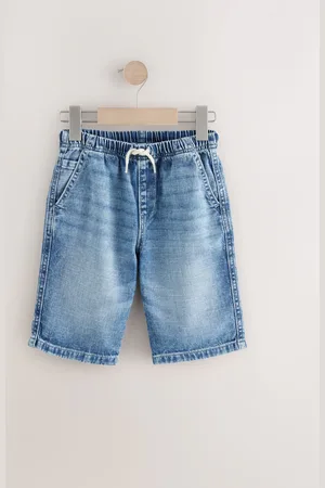 Next Bermuda Pull On Denim 100% Cotton Shorts (3-16yrs)158164cm
